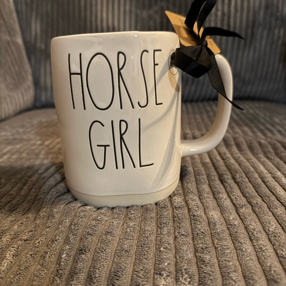 Rae Dunn HORSE GIRL double-sided Mug - Picture 2 of 6
